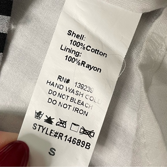 Do + Be gingham “wrap” dress - Picture 6 of 7